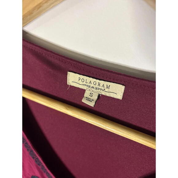 Polagram Embroidered Boho Dress sz Small - Picture 4 of 6